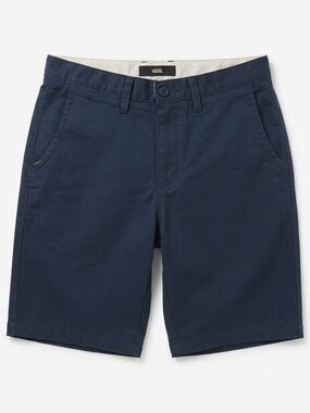 Vans Men's Navy Blue Flat-Front Shorts Sz 28